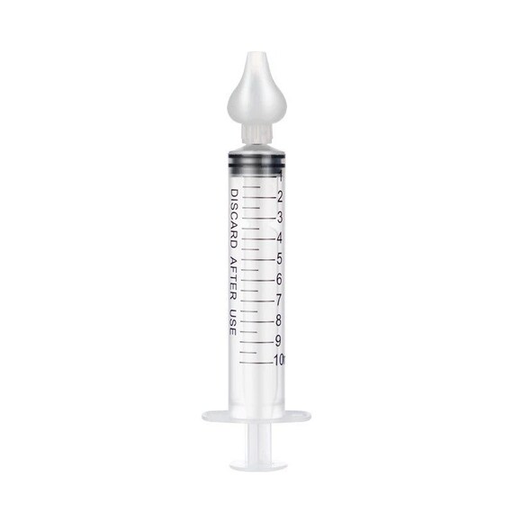 Baby Nose Clean Needle Tube Infant Baby Care Nasal Aspirator Cleaner 10ML Baby Rhinitis Nasal Washer
