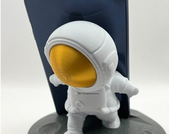 Astronaut Phone Stand Desk Accessory Space Gift for Him Her Novelty