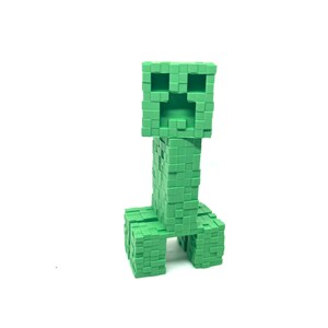 8 Bonecos Minecraft - Steve, Alex, Creeper - Coleção do Paraguai