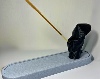 Soporte de varilla de incienso Youxia (soldado de la fortuna) impreso en 3D