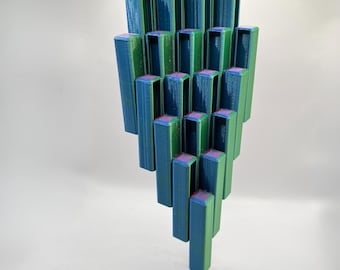 The Flex Cube Fidget Toy, 3D Printed Colourful Fun