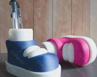 Shoe Pencil Holder Desk Accessory Fun Pen Pot for Teachers Colourful Gift