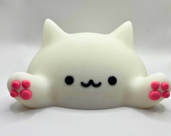 Blob Cat Desk Friend Cute Cat Lover Gift Handmade Collectible Cat Figurine Set Home Decor