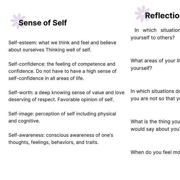 Sense of Self