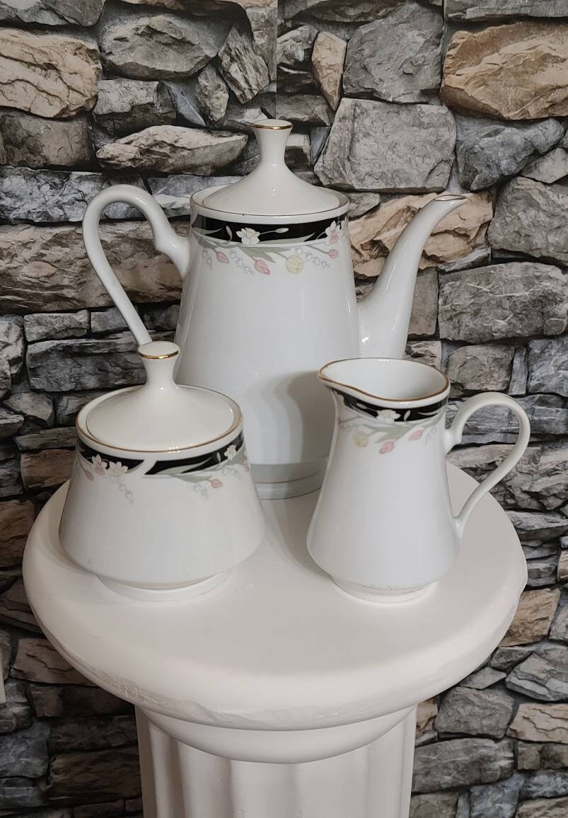 Vintage Crown Ming Michelle China Tea Set Etsy