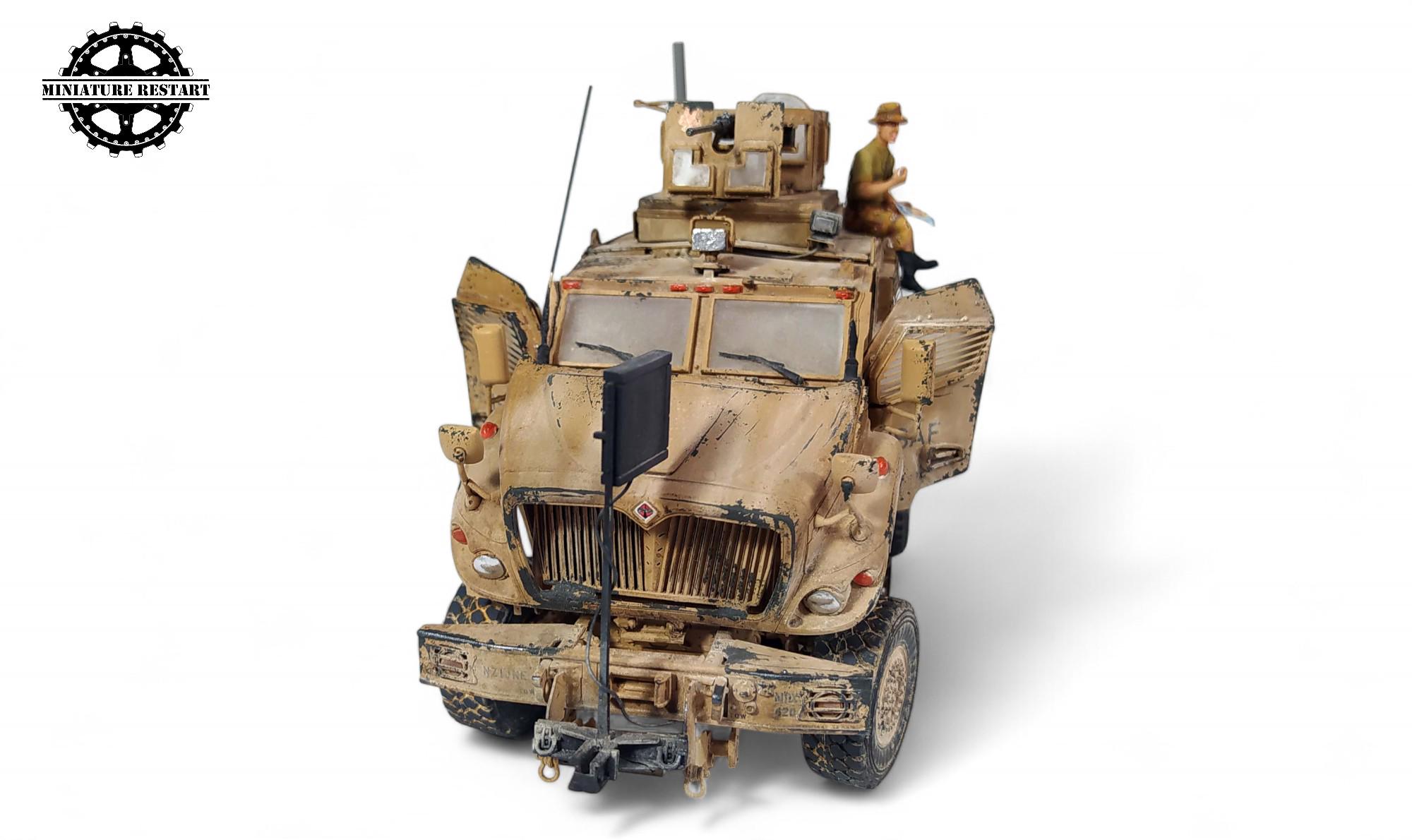1/35 アメリカ軍 M1235 MaxxPro MRAP 組立塗装済完成品 :: Yahoo