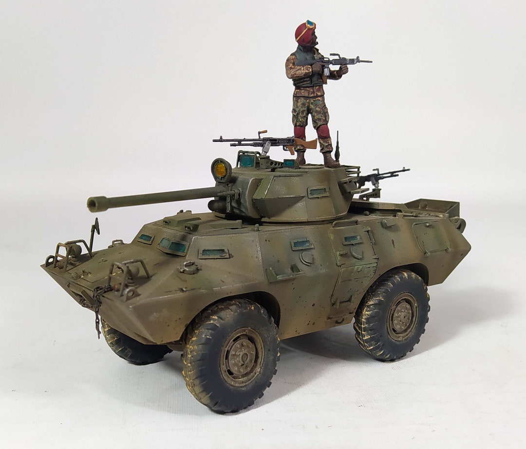 1/35 Built V-150 Commando Cadillac Scale Model Built and Painted Gebaut ...