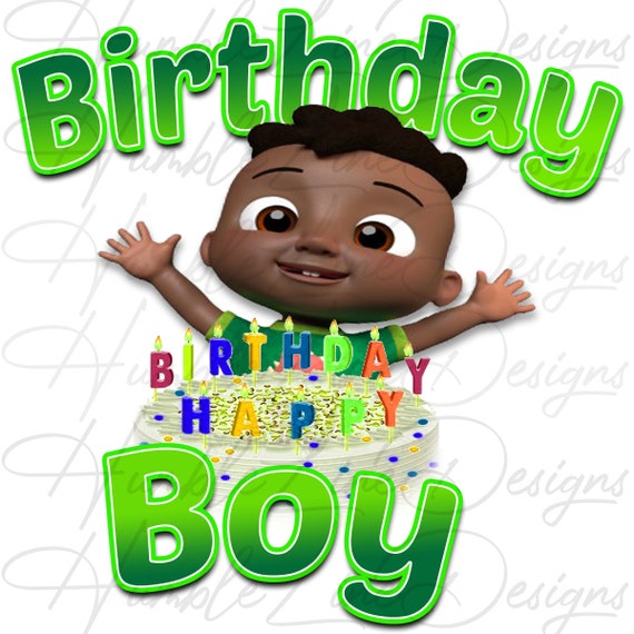 Cocomelon Birthday Boy Cody Cocomelon ay Party Png File Etsy Denmark