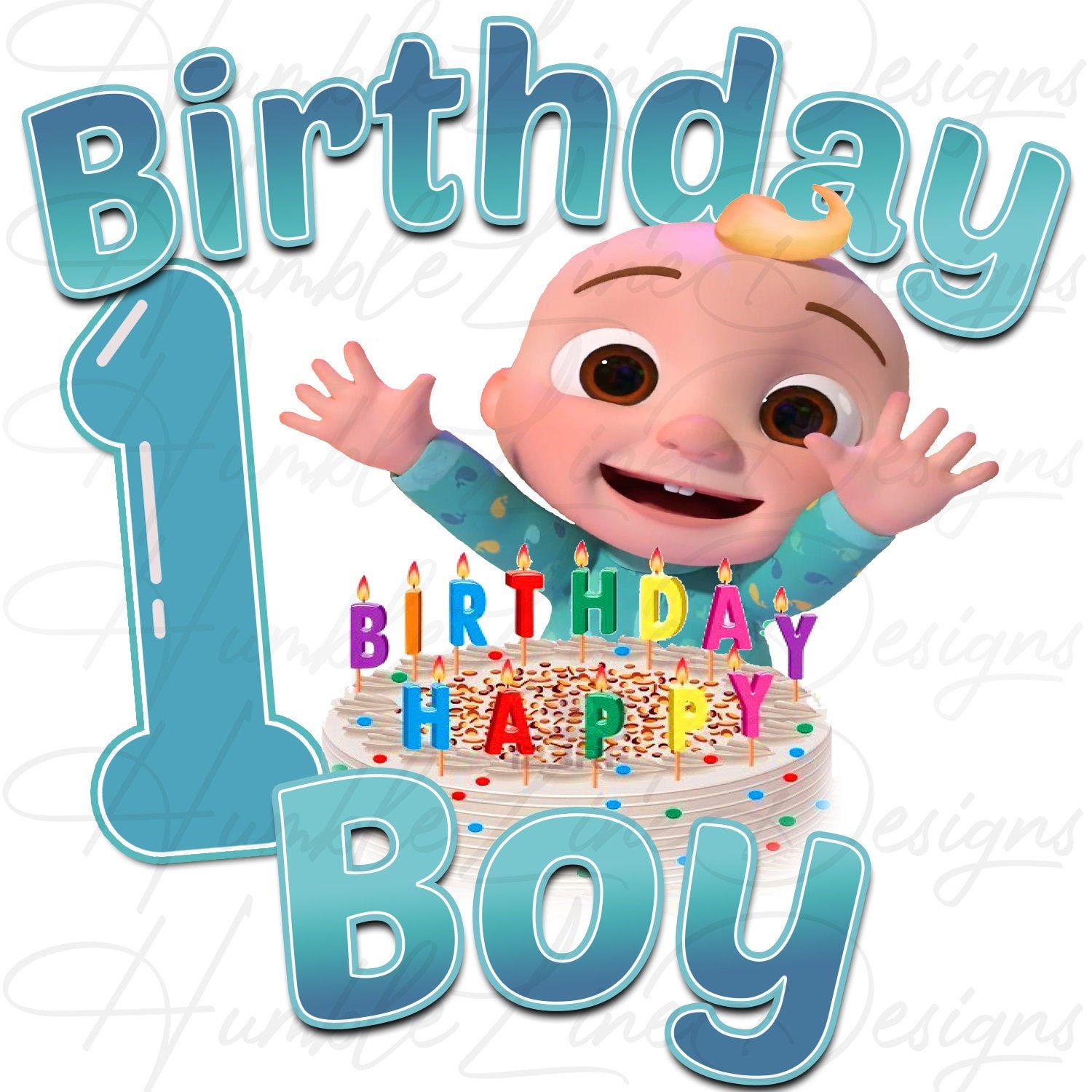 Cocomelon Baby Happy Birthday