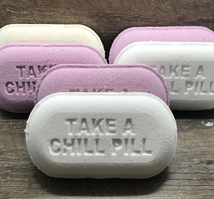 Chill Pill Shower Steamer Etsy