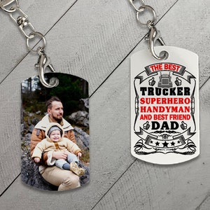 Trucker Keychain - Etsy Canada