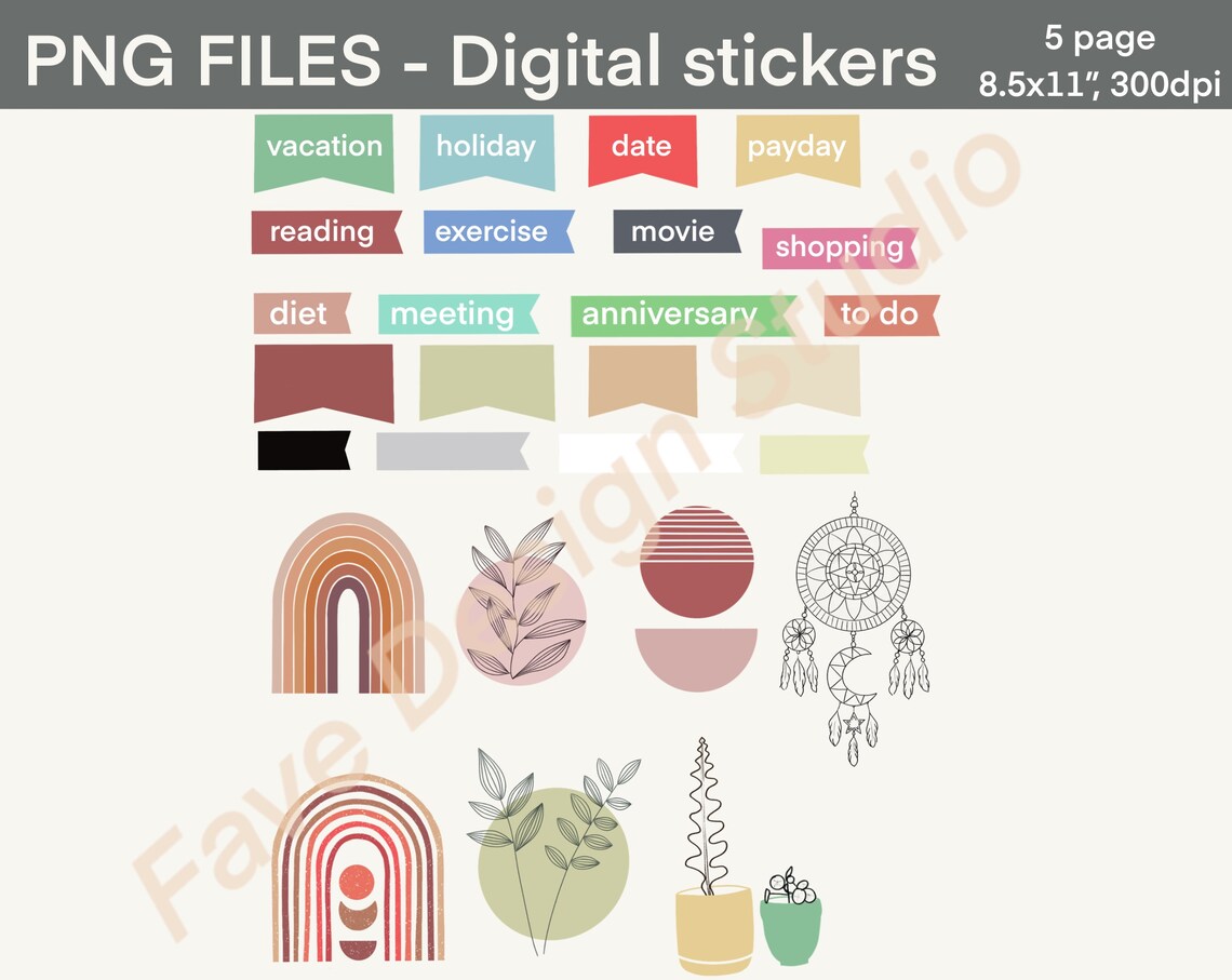 goodnotes stickers png