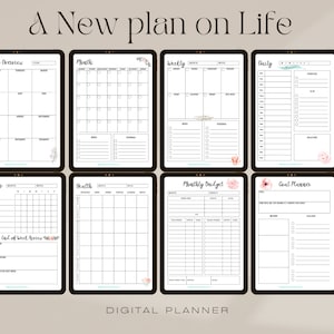 New Plan on Life Digital Planner