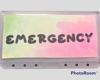Laminated Cash Envelopes | Set and Individual
