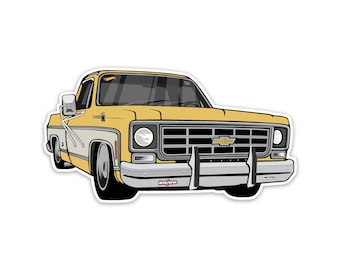 Squarebody Sticker - Weatherproof