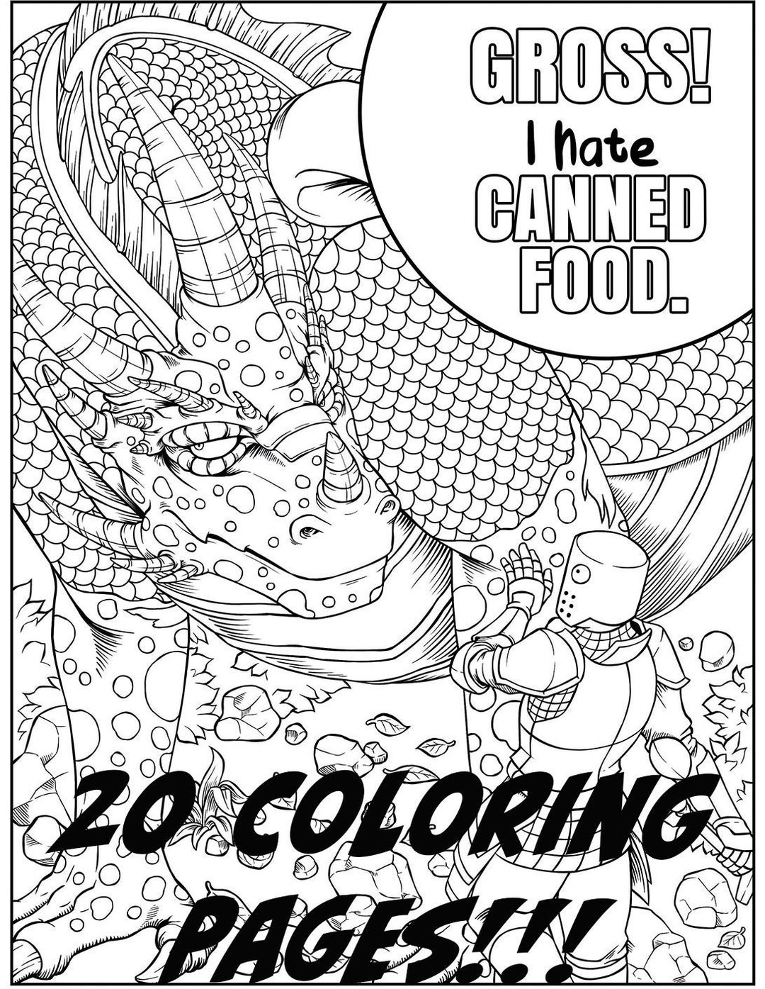 Dracarys Dragon Coloring Pages 1st Set Etsy