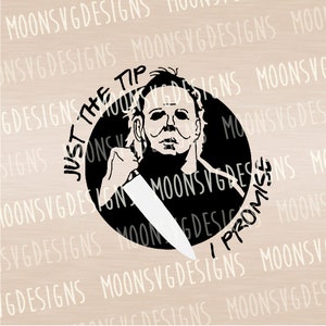 Nur der Tipp, ich verspreche SVG, Halloween SVG, Bügelbild, Schnittdatei für den persönlichen und kommerziellen Gebrauch.
