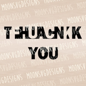 Merci SVG, Fuck you SVG, Funny SVG, Iron on svg, Cut file pour un usage personnel et commercial