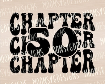Chapter 50 SVG, 50th Birthday SVG, 50 Birthday Shirt, Iron on file, Cut file for personal and commercial use.