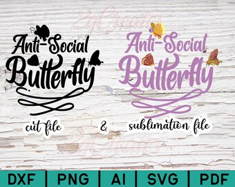 Download Anti Social Svg Etsy
