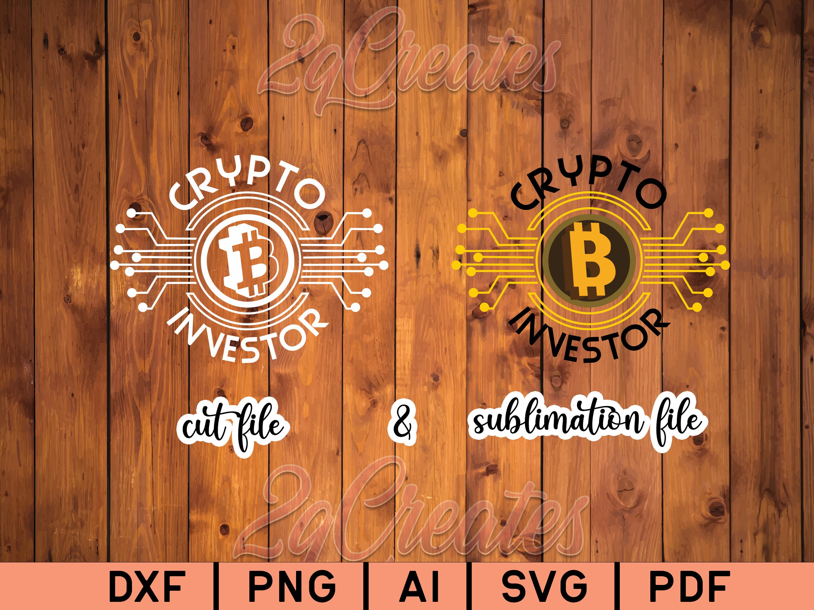 暗号投資家 SVG シルエット カット ファイル | ビットコイン投資家 シルエット カット ファイル | 暗号投資家 昇華デザイン | 暗号投資家  レーザー - Etsy 日本