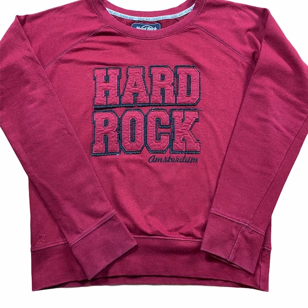 Hard Rock Cafe Amsterdam Spellout Sweatshirt