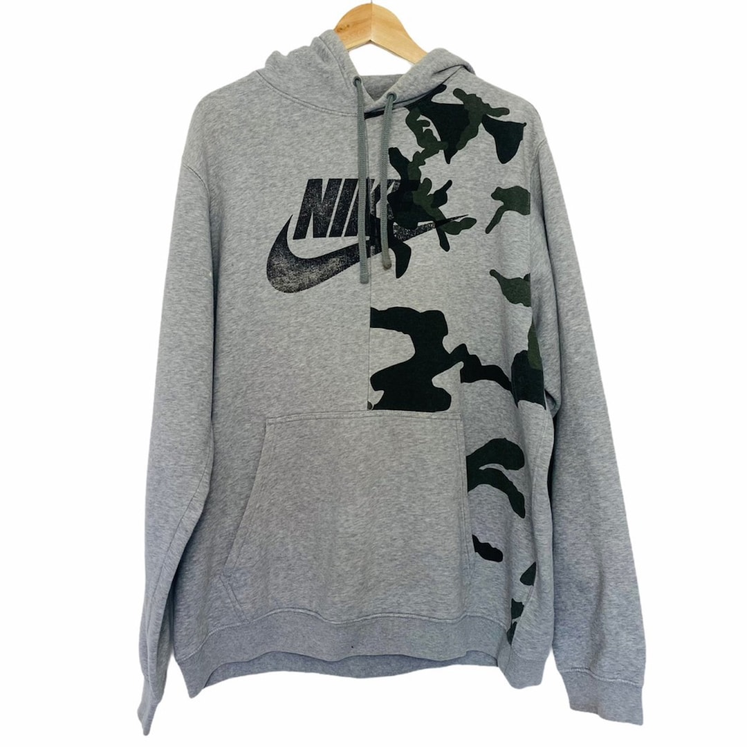 nike camo sweatshirt womens