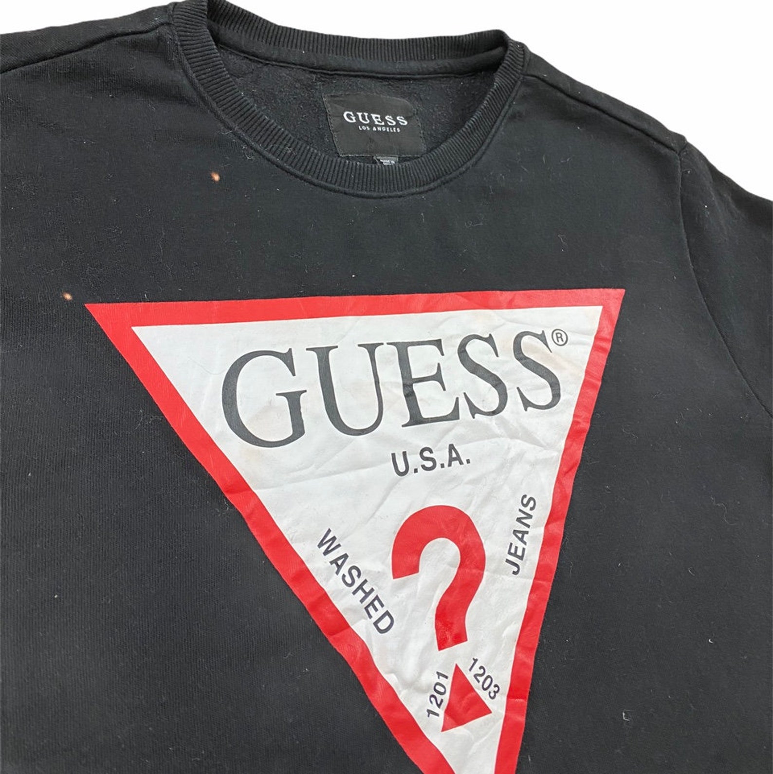 Guess Sweatshirt Etsy