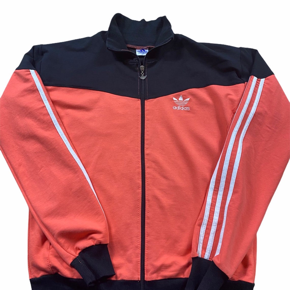 Adidas Original Zip up Track Jacket Etsy