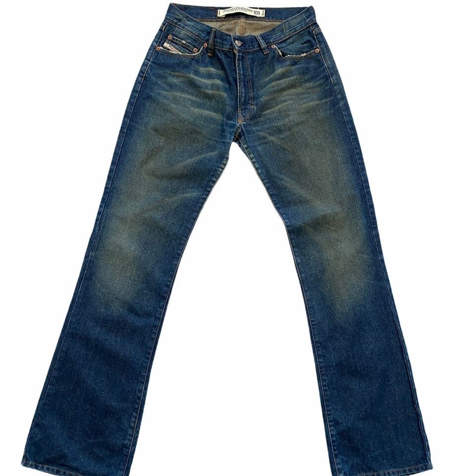 Vintage Diesel Industry Denim Jeans Etsy