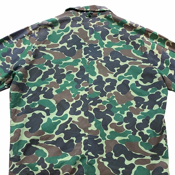 Vintage Game Winner Camouflage Shirt Shacket H3 - image 3
