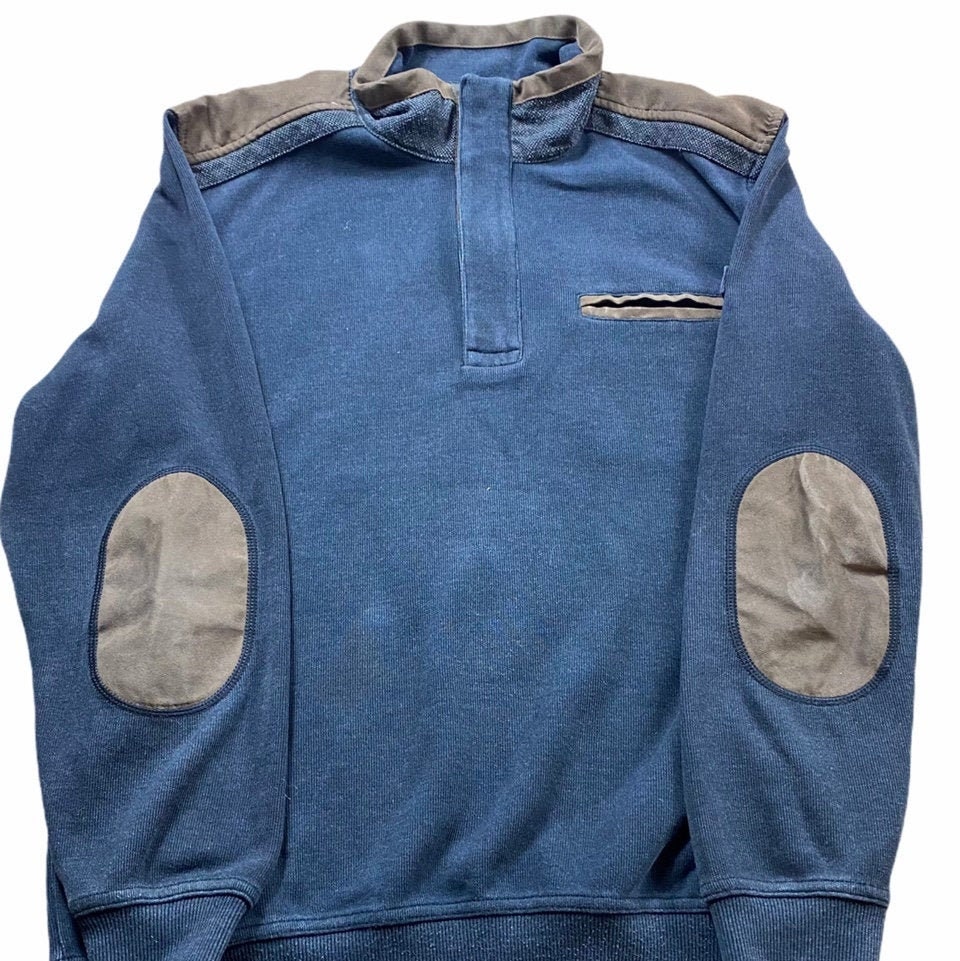 pierre cardin quarter zip fleece mens