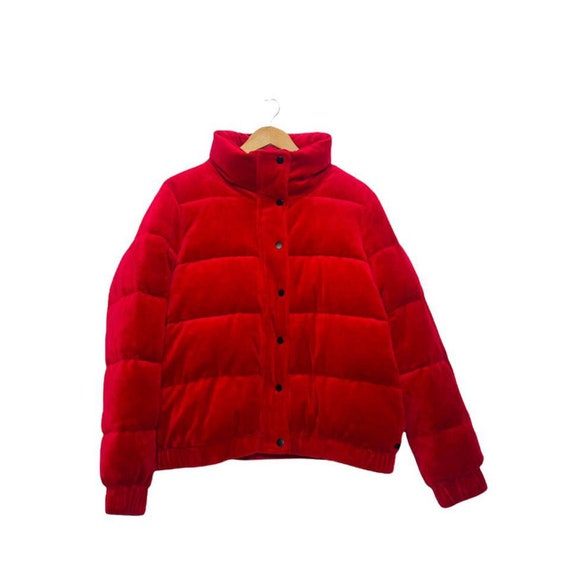 whistles longline padded shell puffer jacket