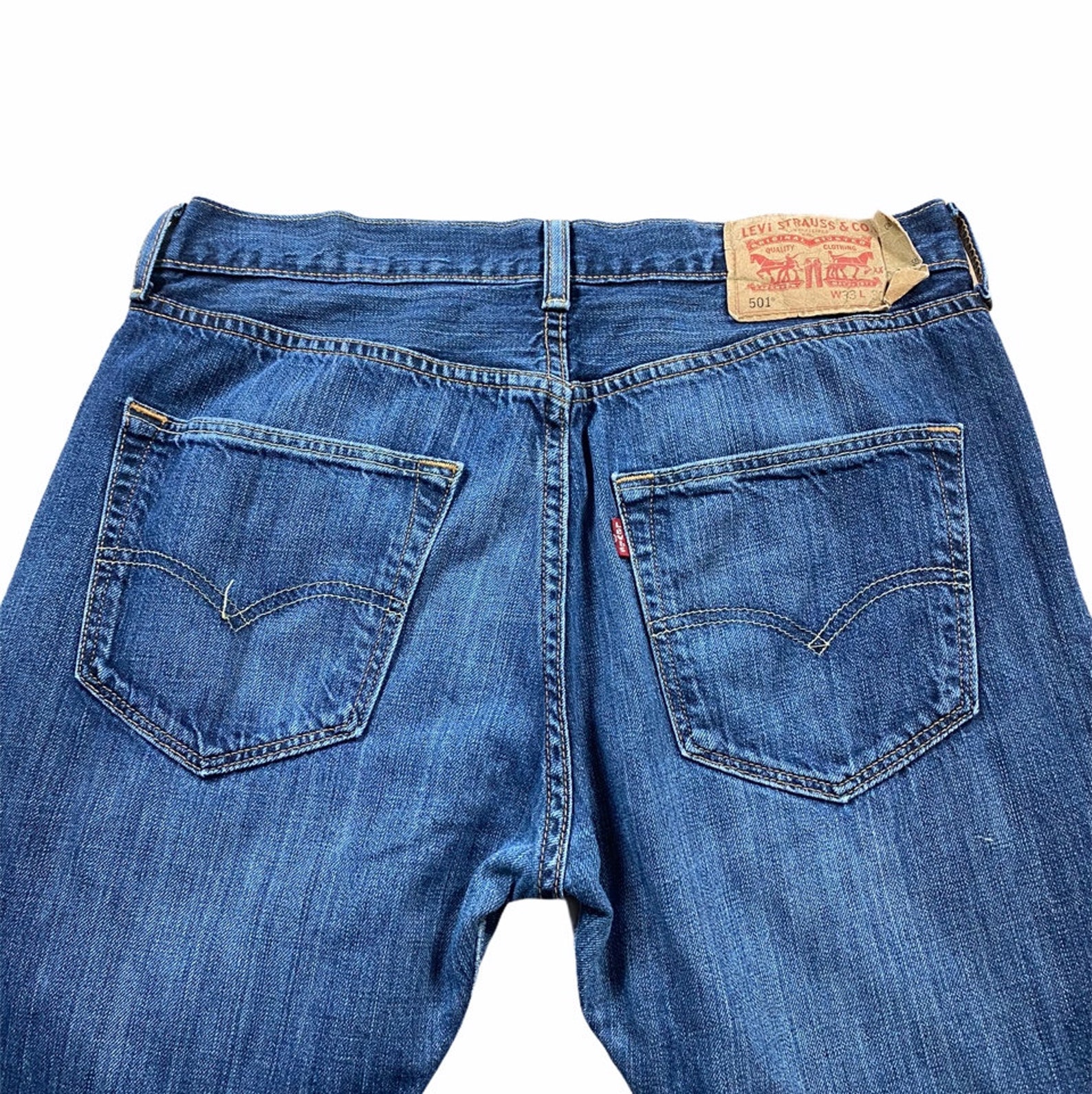 Vintage Levis 501 Denim Jeans - Etsy