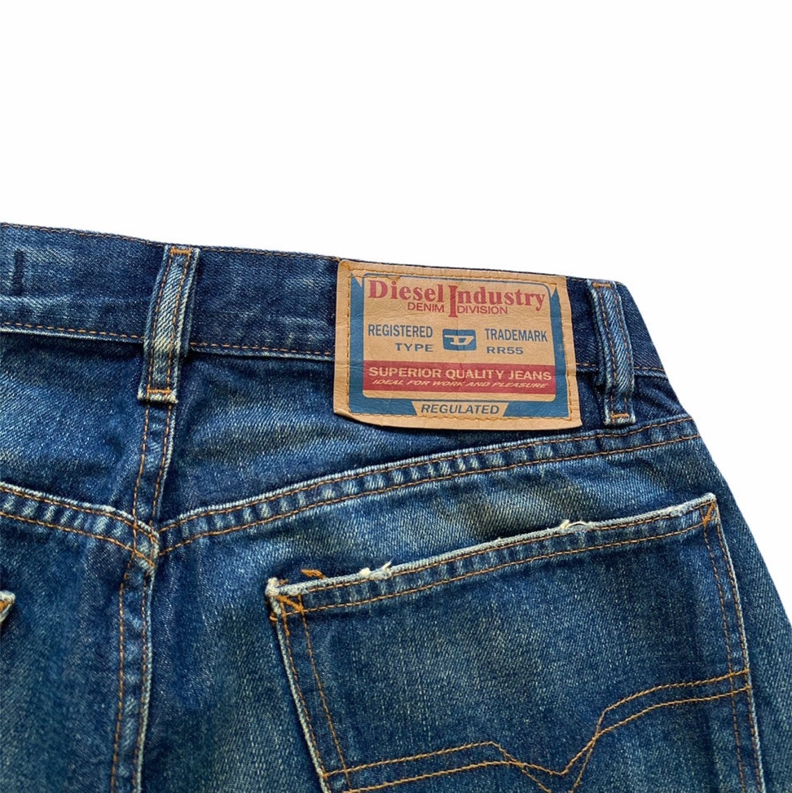 Vintage Diesel Industry Denim Jeans Etsy