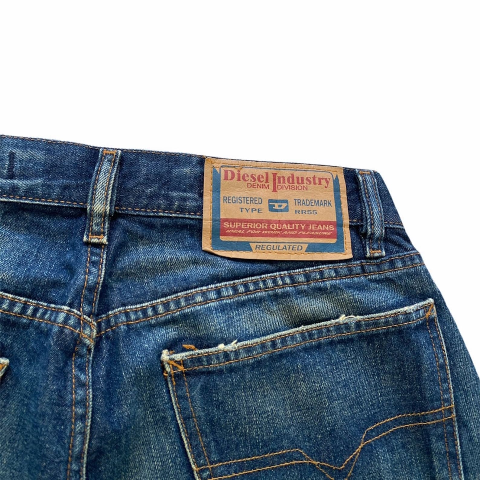 Vintage Diesel Industry Denim Jeans | Etsy