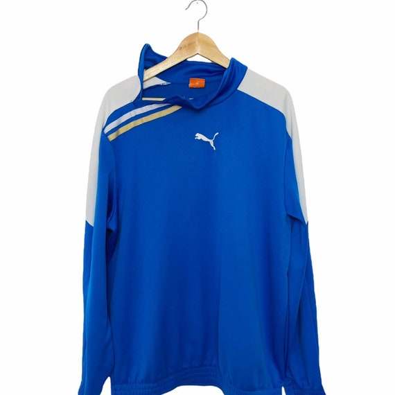Vintage Puma 1 4 Zip Training Sweatshirt Etsy