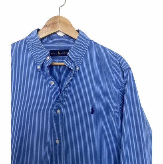 Polo Ralph Lauren Blue Striped Shirt 