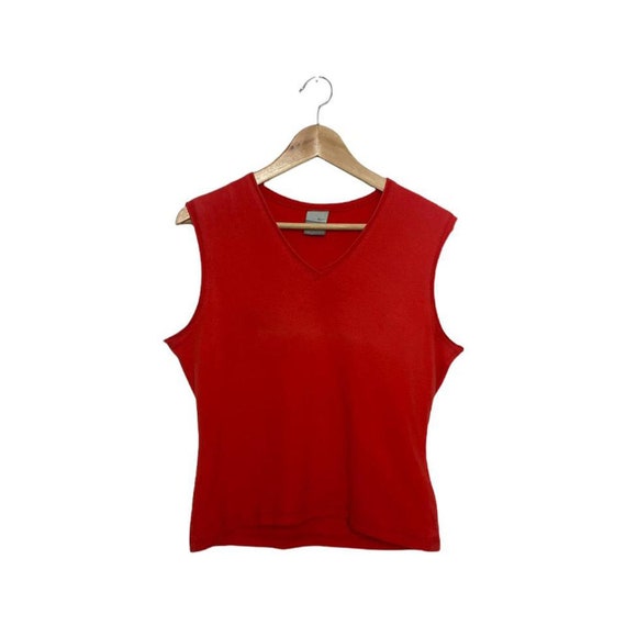 Vintage 2002 I Love Summer Nike Womens Red Sleeve… - image 1