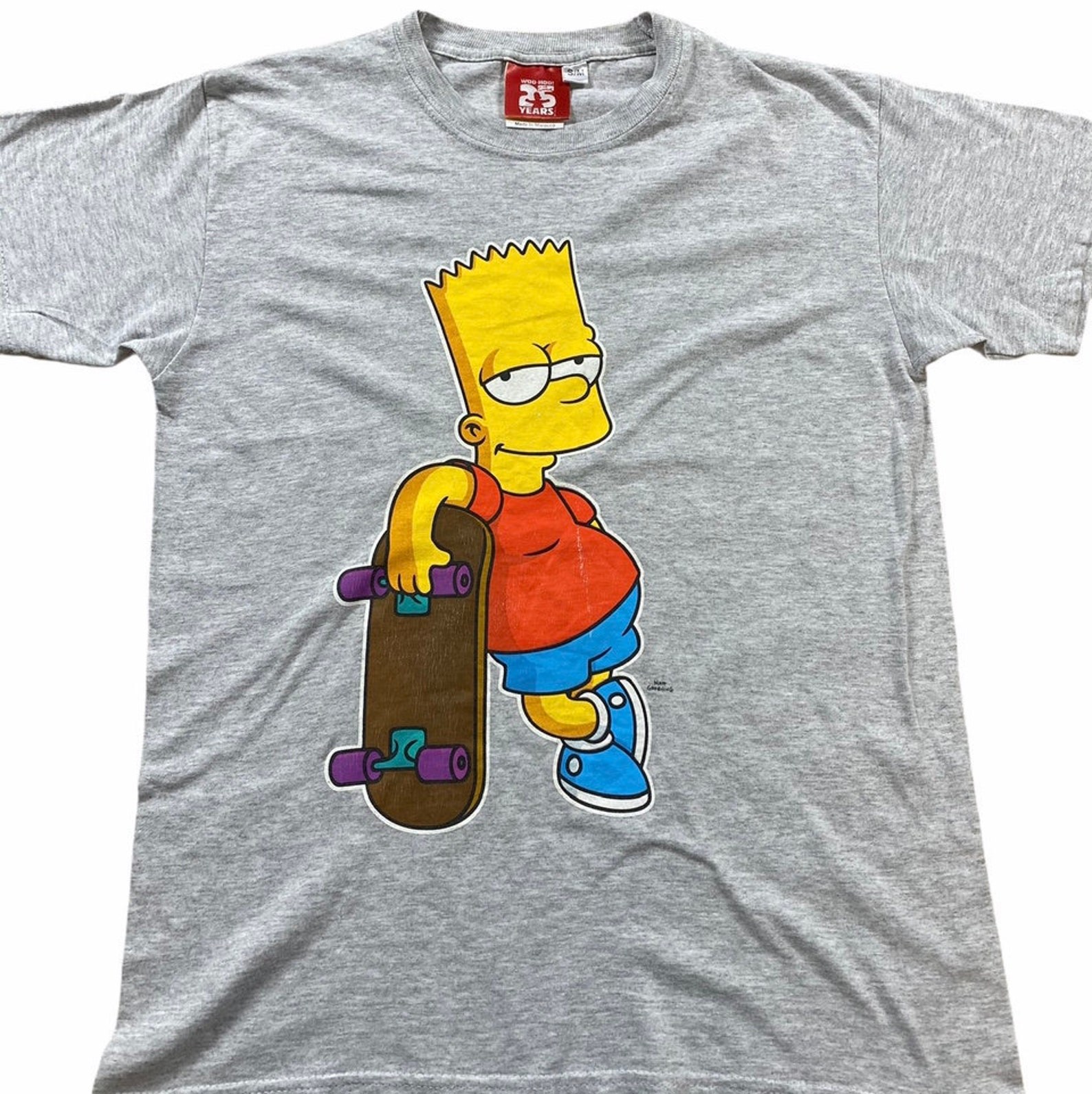 camiseta adidas bart simpson