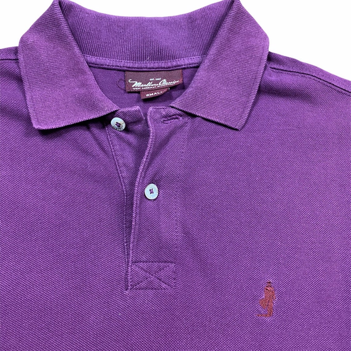 Marlboro Classics Embroidered Polo Shirt Etsy UK
