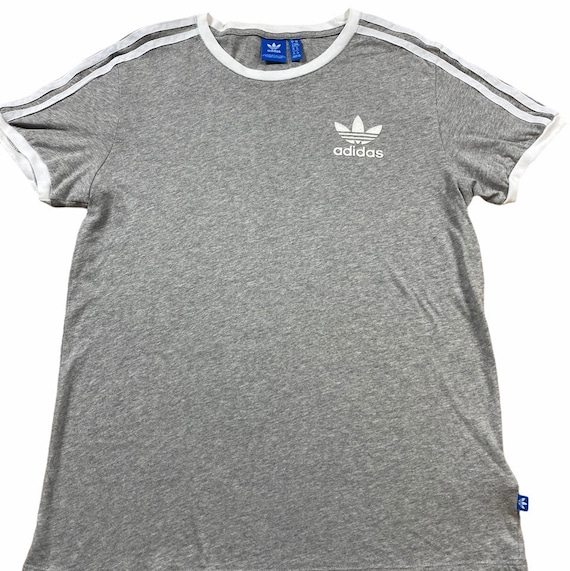 Adidas Grey and White California T Shirt - image 1