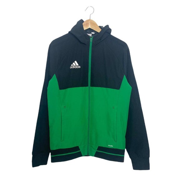 Retro Adidas Mens Green And Track Jacket con - España