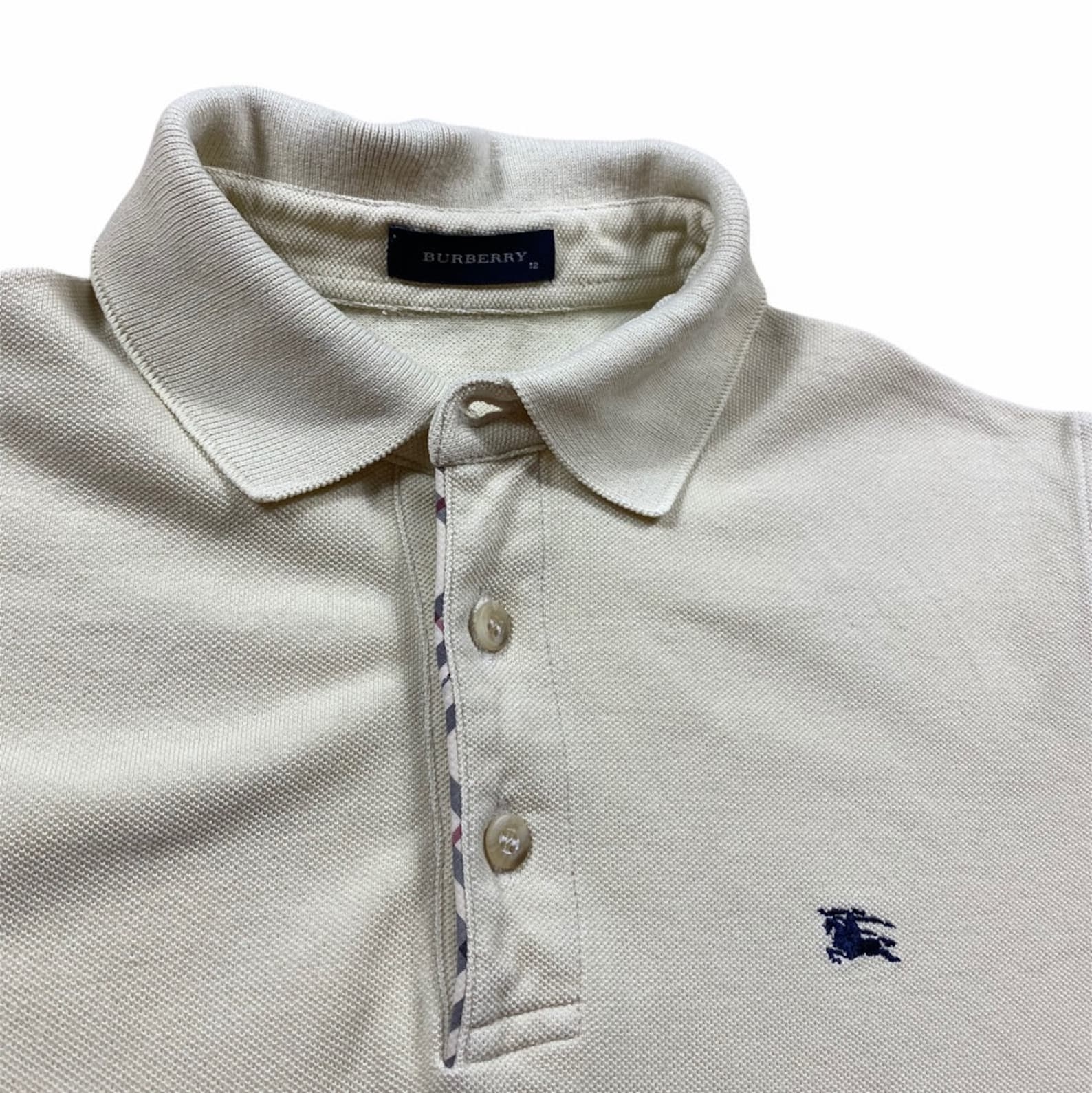 Burberry Beige Polo Shirt - Etsy