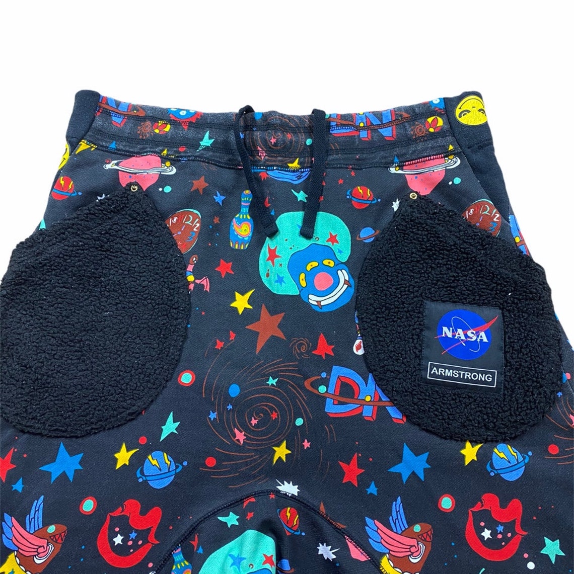 NASA Rare Space Crazy Print Jogger Trousers | Etsy