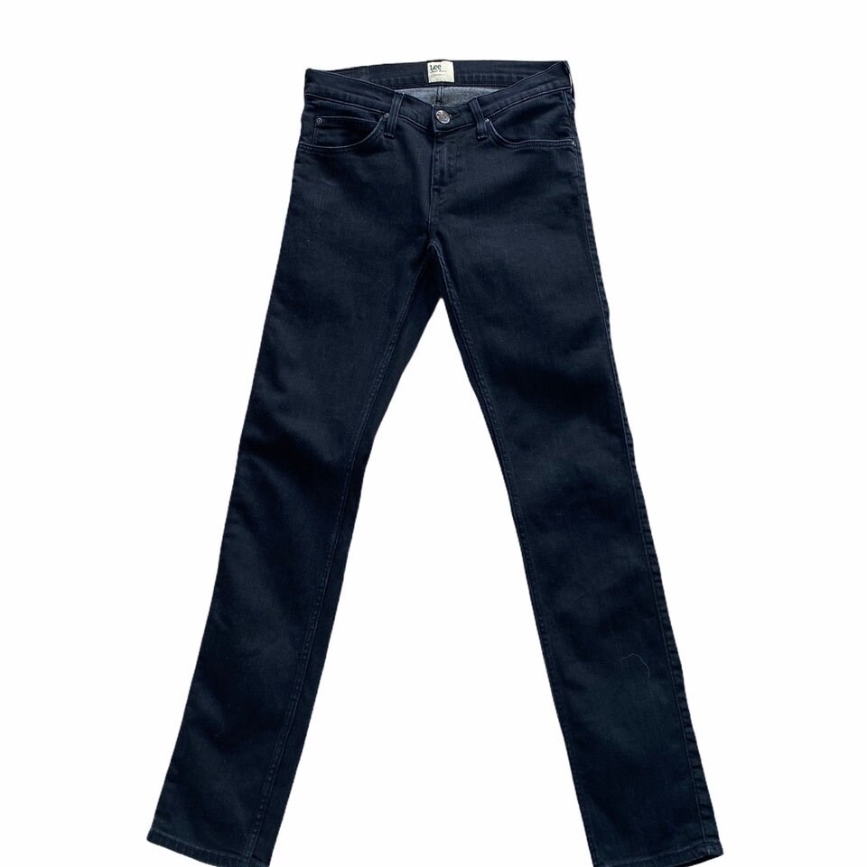 Vintage Lee Jade Skinny Black Denim 