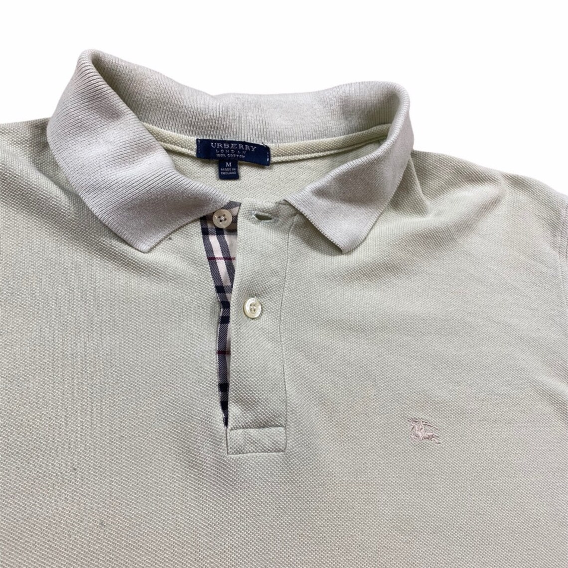 Burberry Light Green Polo Shirt | Etsy