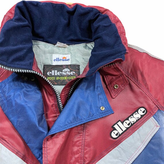 Ellesse Vintage Ski Science Steppjacke