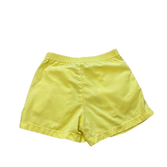 Vintage Retro Womens Yellow Ellesse Shorts SIZE 28W 14L Etsy