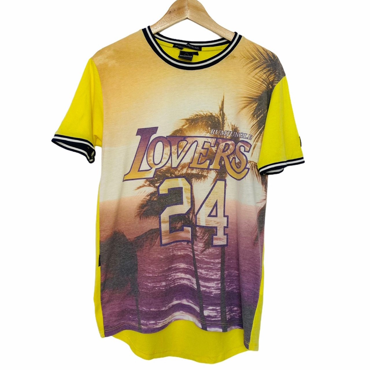 Rum Jungle Italian Yellow Tropical T 